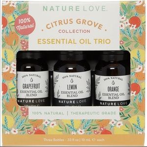Essential Oil Trio 🍇🍋🌹